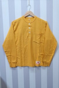 2-6051/新品 レインボーカントリー 長袖ヘンリーネックポケットTシャツ RAINBOW COUNTRY