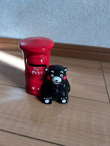 新品 未使用☆くまモン POST ポスト 貯金箱