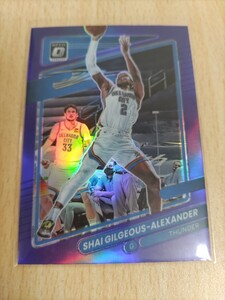 〇21-22 Donruss Optic Purple S.Gilgeous-Alexander ギルシャスアレキサンダー 147