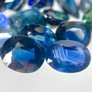 1円〜!!◆サファイアおまとめ50ct◆d 約10g ルース 裸石 宝石 Sapphire コランダム jewelry ジュエリー ブルー w3 ゆ18