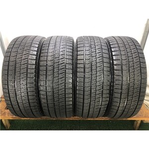 8～9分山 ブリヂストン BLIZZAK VRX2 215/55R17 94Q 4本/札幌市手渡可/中古スタッドレスタイヤ(冬タイヤ) カムリ・クラウン F_105