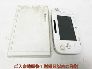 【1円】任天堂 WiiU 本体 32GB ホワイト ニンテンドーWii U 未検品ジャンク L05-425tm/G4