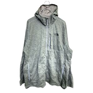 THE NORTH FACE ジップアップパーカー XXLサイズ ノースフェイス ビッグサイズ グレー 古着卸 アメリカ仕入 t2411-3141