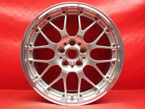 単品 中古ホイール 1本 鍛造 軽量 BBS RS-GT RS900 8J 18インチ PCD114.3 5穴 +40 ハブ82 ja18