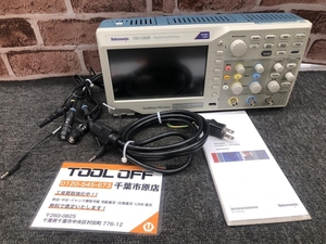 017◇ジャンク品◇Tektronix　テクトロニクス デジタルオシロスコープ TBS1102B ※通電確認のみ