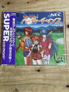 【未開封】PCエンジン Go!Go!バーディチャンス ゴルフ SUPER CD-ROM2 SYSTEM 椎名へきる NEC