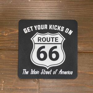 ルート66 コースター アメリカ ラバーコースター アメリカン雑貨 ROUTE66