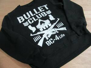 f8744-6 新日本プロレス バレットクラブ スウェット M BULLET CLUB グッズ