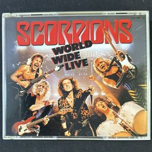 国内盤！2CD version！SCORPIONS / WORLD WIDE LIVE