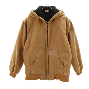 カーハート ダック アクティブ ジャケット L14-16 ベージュ Carhartt キッズ