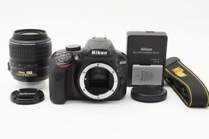 【ショット数わずか1633回】 Nikon ニコン D3400 レンズキット デジタル一眼カメラ #466