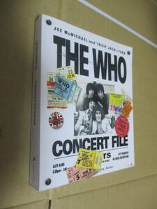 洋書　THE WHO CONCERT FILE 　ザ・フー