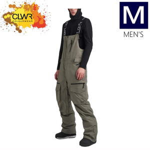 ● CLWR Trabajo Bib PNT GREY GREEN Mサイズ メンズ スノーボード スキー パンツ PANT ビブパンツ 23-24 日本正規品