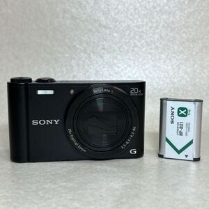 W5 2-40） SONY ソニー Cyber-shot サイバーショット DSC-WX300 ブラック コンパクトデジタルカメラ