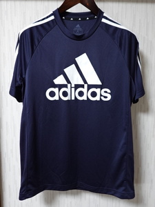 ■1215■アディダス ADIDAS 半袖Tシャツ L●