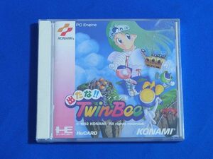 【送料込】PCE 出たな TwinBee ツインビー 新品 箱説つき 即決 PCエンジン