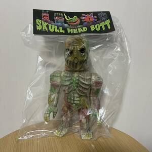 蓄光 スケアクロウ X マーミット スカルヘッドバット Marmit SKULL HEAD BUTT ミュータン izumonster hxs zollmen iluilu sofubi ソフビ