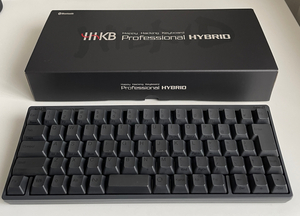 ■ HHKB Professional HYBRID Type-S 日本語配列 キーボード 墨 PD-KB820BS ■ 無刻印キートップセット 墨 PD-KB420KTBN ■