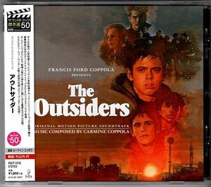 希少CD◆アウトサイダー The Outsiders オリジナル・サウンドトラック◆DSDリマスタリング◆音楽 カーマイン・コッポラ◆2014年 RBCP-2836