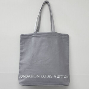 【75604】新品・在庫処分品　FONDATION LOUIS VUITTON フォンダシオン ルイヴィトン 美術館限定 トートバッグ キャンバス 