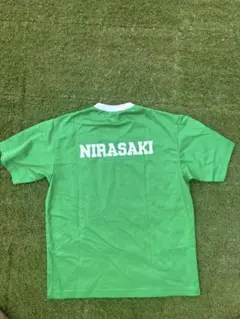 韮崎高校　サッカー部　応援シャツ　デレルバNIRASAKI Vネック シャツ