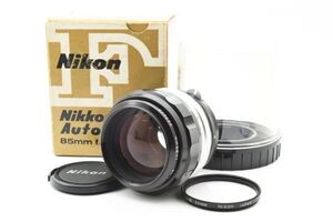 【美品 動作確認済】 ニコン Nikon Nikkor-H Auto 85mm f/1.8 Non Ai MF Lens 2234021