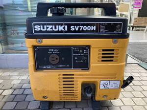 【引取限定】【中古品】【0906】SUZUKI(スズキ) エンジン発電機 [60Hz] SV700H-60　ITNAJ1WPQV56