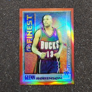 ◆【Orange Bordered】 Glenn Robinson Topps Finest Mystery Finest card#m10　◇検索：グレン・ロビンソン Milwaukee Bucks バックス