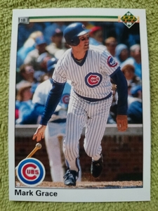 ★MARK GRACE UPPER DECK 1990 MLB #128 CHICAGO CUBS シカゴ・カブス マーク・グレイス UD