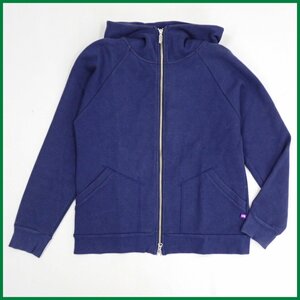 ★THE NORTH FACE PURPLE LABEL/ザノースフェイスパープルレーベル ジップアップパーカー メンズM/ネイビー/NT6453N/フーディー&0748600096