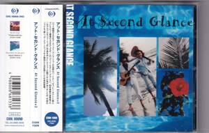 【AOR】AT SECOND GLANCE／AT SECOND GLANCE＋2【帯付き国内盤】アット・セカンド・グランス◆ COOL SOUND，ハワイ産AOR，ランス・ジョー