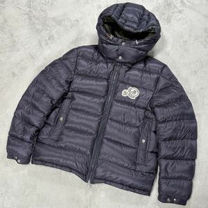 1円　極美品　希少　大型サイズ　モンクレール　MONCLER 6サイズ　ブラマント　bramant ネイビー　ダウンジャケット　マグリア　2475