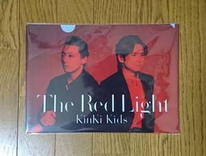 【美品・送料無料】 KinKi Kids 「The Red Light」CD先着購入特典『オリジナル・クリアファイル』(A4サイズ・両面印刷) Aタイプ