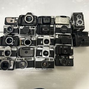 1円~フィルムカメラまとめCanon FUJI MINOLTA Nikon FUJIFILM PENTAX YASHICA KONICA PETRIなど同梱不可 (ジャンク品動作未確認 GK100103)