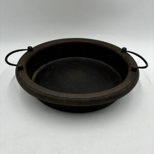 【 中古 】 正寿堂　鉄鍋　すき焼き鍋　32cm