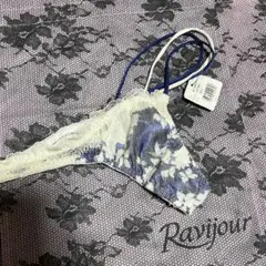 ☆Ravijour ❁⃘*.navy ❁⃘*.☆廃盤左右非対称デザイン☆Tバック☆