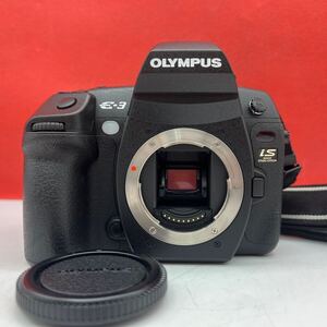 ♪ OLYMPUS E-3 デジタル一眼カメラ ボディ 動作確認済 シャッター、フラッシュOK 現状品 オリンパス