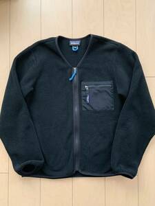 Patagonia パタゴニア シンチラ カーディガン Synchilla Fleece Cardigan フリース ブラック 黒 S