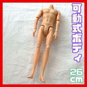 【新品】人形ボディ　1/6サイズ　ハンドメイド　男　関節可動　ドール　遊び