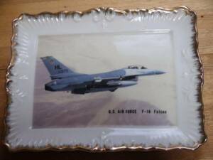F-16 Falcon US.AIR FORCE 絵皿