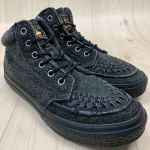 KFK3 VANS ヴァンズ CREEPERS クリーパーズ ハイカットスニーカー カジュアルスニーカー ウォーキングスニーカー ブラック メンズ 27cm