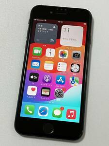 SIMフリー iPhoneSE2 128GB Black シムフリー アイフォンSE 2 第二世代 第2世代 ブラック 黒 docomo softbank au SIMロックなし A2296 84%