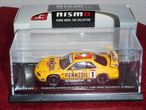 ☆レア・998台限定nismo ・Dealer version ☆ 1/64 PENNZOIL NISMO GT-R #1 JGTC 1999 MINE WINNER・250119