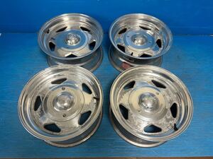 CENTER LINE 15inch 15インチ 15x7J +1(実測値) 150/5H 中古4本 深リム　Wheel ASTRO など　ハブ径約88mm