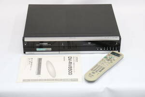 HITACHI VHSビデオ一体型DVDレコーダー DV-RV8500_Y50K21399_現状品