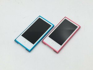 ♪▲【Apple アップル】iPod nano 第7世代 MD477J MD475J 16GB 2点セット まとめ売り 0603 9