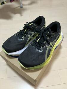 asics GEL-KAYANO 30 アシックス　ゲルカヤノ３０　1011B548.003 BLACK/YELLOW　メンズ26.5cm