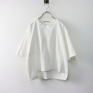 アクネストゥディオズ Acne Studios CYLEA EMBOSS エンボス クロップド Tシャツ XS/ホワイト カットソー【2400014153934】