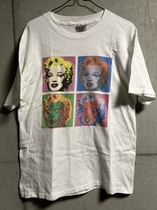 90s 激レア ヴィンテージ Andy Warhol Marilyn Monroe High Museum of Art アンディウォーホル マリリンモンロー ハイ美術館 Tシャツ L