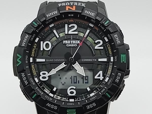 CASIO PROTREK PRT-B50 メンズ クォーツ 文字盤ブラック 店舗受取可